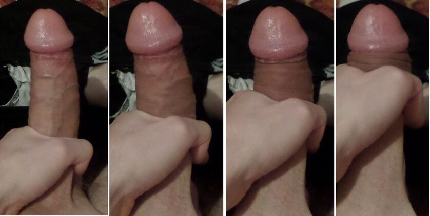 Jelqing con gel para agrandar el pene