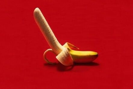 El plátano simboliza un pene agrandado gracias a la actividad física.